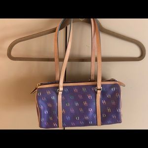 Purple Dooney and Bourke leather bag